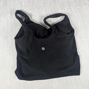 Lululemon Tank Top Womens Size 4 Black Padded Tank